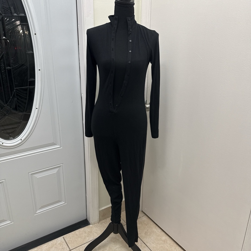 Victoria's Secret Black Long Sleeve Jumpsuit